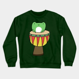 Djembe Frog Crewneck Sweatshirt